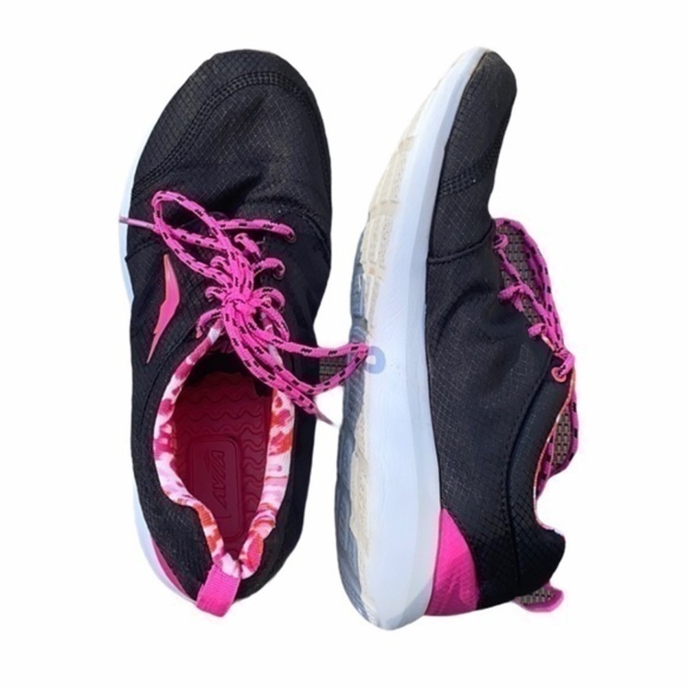 Avia sneakers pink/black/white, size 8